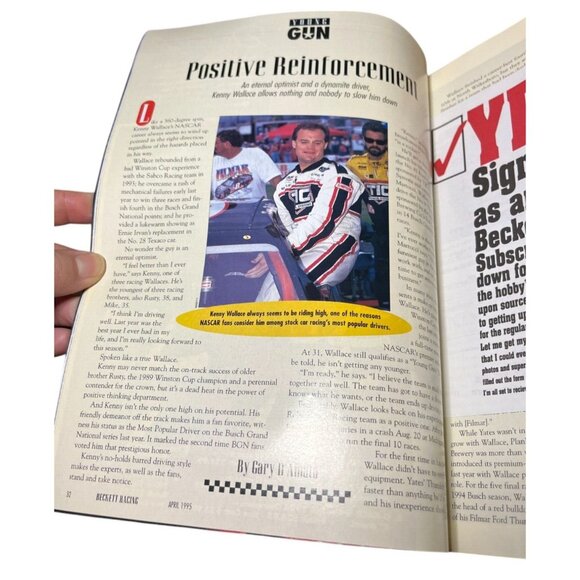 Beckett Racing Monthly Collectible Price Guide April 1995 Issue 8 Marlin Daytona - Picture 4 of 6